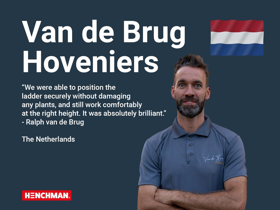 Van de Brug Hoveniers – Safe and Comfortable Working at Height with Henchman | Case Study
