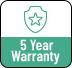 5 Year Warranty